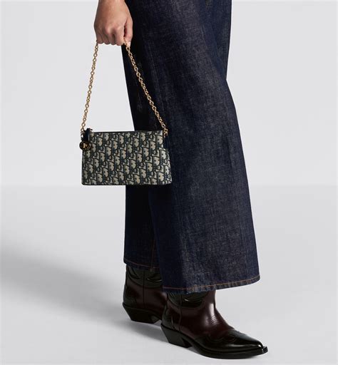 30 montaigne bag blue dior oblique jacquard